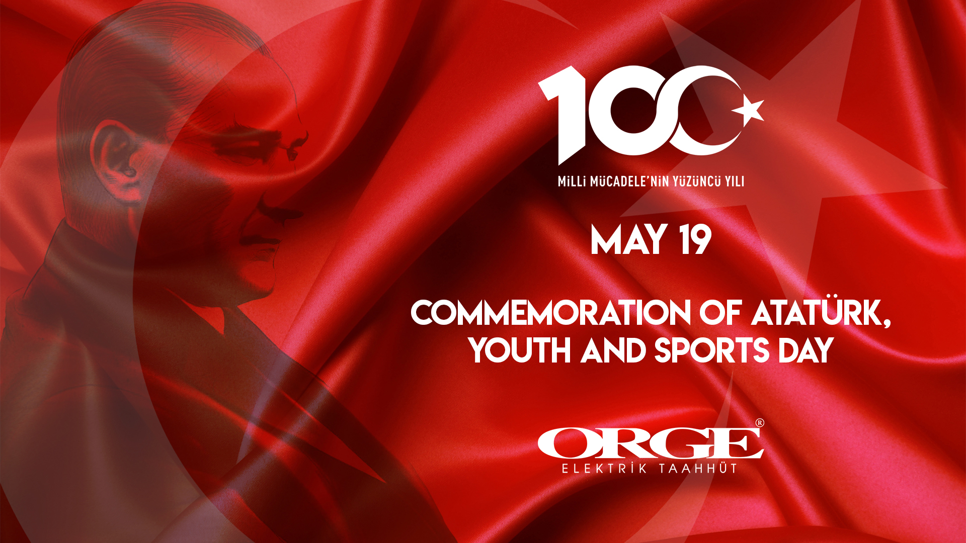 19 May Commemoration of Atatürk, Youth and Sports Day